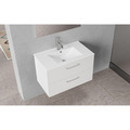 Milano underskab m/vask 80 cm hvid